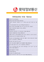[롯데정보통신 - 공채] 합격자기소개서-5