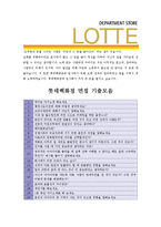 [롯데백화점 - 영업관리] 합격자기소개서-5