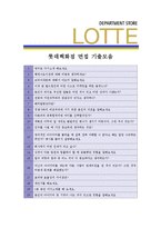 [롯데백화점 - 영업관리] 합격자기소개서-5