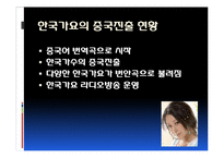 중국 속 한류, 가요-4