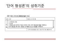 [국어교육] 7차, 2007 개정, 2009 개정 교육과정 문법 교육의 내용-8