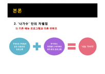 `나는 가수다` 인기요인 분석 및 발전방안 제안-12