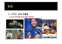 `나는 가수다` 인기요인 분석 및 발전방안 제안-15