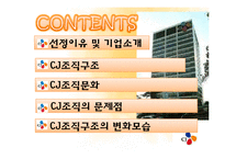[조직론] CJ조직구조와 조직문화-2