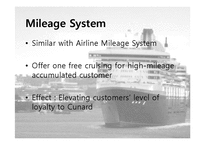 [마케팅] Cunard Line 사례(영문)-11