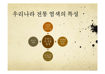 한국의 전통 염색, 천연염색의 특성과 제품조사-9