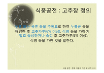 [식품학] 고충장 시장의 현황과 향후 발전 방안-11