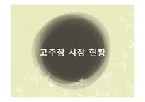 [식품학] 고충장 시장의 현황과 향후 발전 방안-20