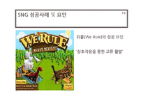 소셜네트워크게임(SNG) 시장 전망과 신제품 마케팅 실습-11
