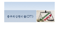 [경제학] 총부채상환비율(dti) 규제 찬반 논란-1