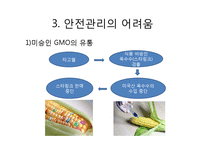 GMO의 단점 및 그 사례 와 생각-8