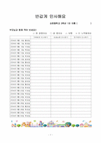 [초등교육학습지도안] 단원명 - 반갑게 인사해요.-7