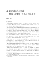 [신문방송] KBS개그콘서트와 MBC코미디 하우스 비교분석-3