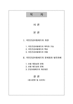 [사회복지]국민건강보험의 문제점과 해결방안-1