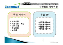 무림 기업 역사, 회사소개, 마케팅 전략, 경영 전략, 사업부 전략, 수직통합전략, 기업 전체의 다각화 전략, 변화, 특징, 현황, 사례, 기법, 시사점, 총체적 조사분석-14