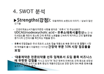 우루사 마케팅 성공사례, 성공요인, 성공전략, 경영전략, 마케팅 전략, 차두리, 변화, 특징, 현황, 사례, 마케팅 관리, 역할, 기법, 시사점, 나의견해, 총체적 조사분석-14