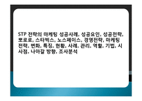 STP 전략의 마케팅 성공사례, 성공요인, 성공전략, 뽀로로, 스타벅스, 노스페이스, 경영전략, 마케팅 전략, 변화, 특징, 현황, 사례, 관리, 역할, 기법, 시사점, 나아갈 방향, 조사분석-1