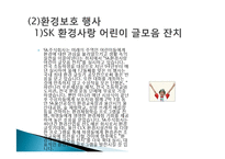 SK 그린 마케팅, 성공사례, 요인, 시장환경 분석, 경영전략, 마케팅 믹스, 특징, 현황, 사례, 역할, 전략, 시사점, 나아갈 방향, 조사분석-9