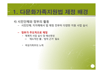 다문화가족지원법 입법 배경과 과정, 발전방향-6