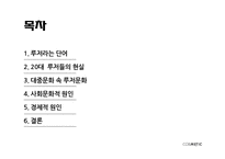 20대 대중문화 속 루저문화-2