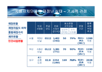 지방자치단체의 재정실태 및 대책-14