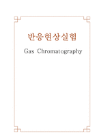 [반응현상실험] 기체 크로마토그래피(Gas Chromatography)-14