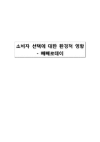 [소비자행동] 소비자 선택에 대한 환경적 영향 -빼빼로데이-1