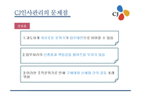 [인사제도] CJ 인사관리 문제점과 해결방안-13