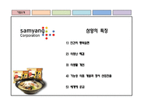 [마케팅 조사론] 삼양 기업을 중심으로 한 라면 시장 분석-4