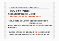 [노사관계론] 노동쟁의 및 부당노동행위-18