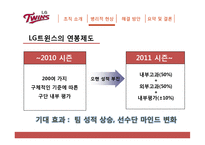 [조직행위론] LG트윈스 조직 개선 방안-9