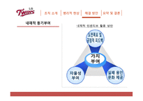 [조직행위론] LG트윈스 조직 개선 방안-17