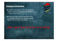 피자헛와 미스터피자 한국의 전략관리 분석(영문)-4