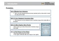 [서비스마케팅] Hilton HHonors 힐튼호텔 Worldwide -Loyalty Wars-8