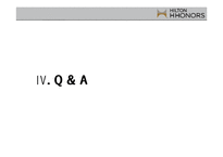 [서비스마케팅] Hilton HHonors 힐튼호텔 Worldwide -Loyalty Wars-20