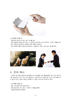 성공적인 회사생활을 위한 비즈니스 매너, 에티켓, 개념, 특징, 매너, 사례, 전화 예절, 명함 예절, 관리, 역할, 기법, 시사점, 나의견해, 총체적 조사분석-9