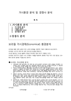 브라질 환경분석(거시환경)-1