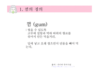 현대인의 영양-껌, 츄잉껌과 자일리톨 분석-4