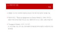 메츠의 구조주의, 정신분석학적 영화기호학-11
