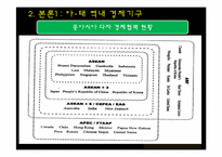 [정치외교학] 아시아, 태평양 지역의 국제제도-17