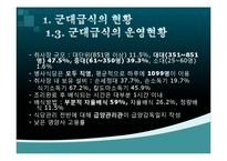 [급식경영] 군대급식의 현황 및 이슈-4