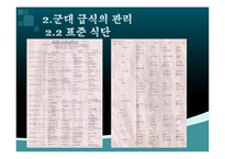 [급식경영] 군대급식의 현황 및 이슈-7