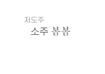 [소비자행동론] 저도주 소주 `봄봄`의 마케팅 전략-2