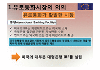 [국제재무] 유로 통화 및 유로 예금에 대해서-5