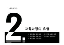 [교육학] 교육과정의 개념, 유형, 구성-12