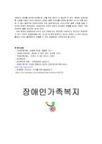 [사회복지] 우리나라 장애인 가족 복지 현황과 개선방안-17