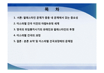 [중동비교정치] 이스라엘 건국 이전 팔레스타인-2