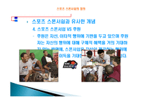 스포츠 스폰서쉽 정의, 특징, 발전, 형태, 분류, 목적, 필요성, 올림픽 TOP 프로그램, 구성, 마케팅 분석, 배경, 현황, 영향, 관리, 역할, 기법, 시사점-10
