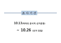 [미디어학] 10.26선거 관련 방송뉴스 비평-2
