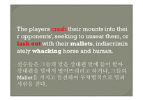 Shandur Polo-The Sport is Daring 영문법 연구-8